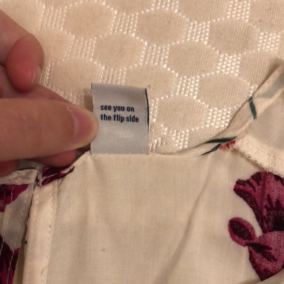 NWT Old Navy floral blouse L - Picture 5 of 6